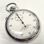 U719 Vintage Aristo Baumann Swiss Mechanical Pocket Watch Silver Tone Jewels. Fixed Price $150.00.