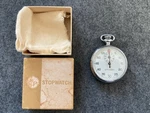 Swiss Made S/p C6560 Vintage Stopwatch With The Box - Problem. Fixed Price $59.95.