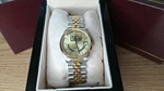 Uaw 35-YR Service Award Watch Nos Eta 955.114 Swiss Quartz Two-tone W/box. Fixed Price $110.00.