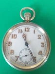 Vintage Swiss Gents Military Manual Pocket Watch.g.s.mxll A76130 Outer Box. Fixed Price $328.37.