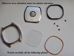 Omega Constellation 198 0121 Case Hut Back +screws +gasket Glass No Bezel. Fixed Price $335.57.