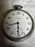 Antique 1926 Waltham Crescent St Grade 1908 Model 21 Jewels 16S Pocket Watch. Fixed Price $220.00.