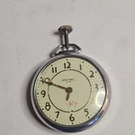 Sentinel Silver Tone Mechanical Pocket Watch Arabic Numerals Open Face G10K. Fixed Price $45.00.