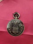 Vintage Strada Quartz Pocket Watch Air Force Bronze Tone Works. Fixed Price $28.50.