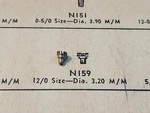 Nos American Pendant Set 12/0 Bracelet Watch Threaded Case SLEEVE-3.2 3.6MM. Fixed Price $19.95.