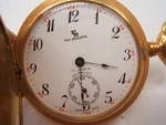Paul Breguette Pocket Watch 17J Working Hunter Case Very Elaborate Swiss. Fixed Price $350.00.