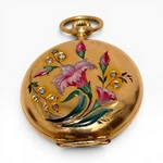 W/box Patek Philippe Pocket Watch 32MM Factory Painted 18K Yellow Gold Year 1897. Fixed Price $8450.00.