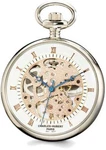 Charles Hubert Chrome Finish Brass Open Face Pocket Watch. Fixed Price $154.95.
