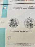 Electric Electro-mechanical Landeron 4750 Watch 1961 Parts Repair Guide 12 Pages. Fixed Price $69.99.