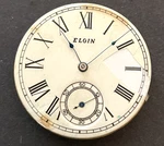 Antique 1892 Elgin Grade 117 Pocket Watch Movement Good Balance 6S 7J Usa. Fixed Price $16.95.