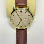 Lord Lane 17 Jewel Day Date Swiss Mechanical Mens Watch 1960S New Crystal & Band. Fixed Price $129.95.