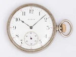 Elgin 12S 17J Grade 344 Pocket Watch Keystone Nickeloid Case!. Fixed Price $49.95.