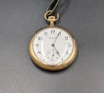 Vintage Elgin Pocket Watch Three Finger Bridge Model Gold Filled Case - Working!. Fixed Price $450.00.