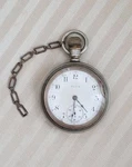 1904 Elgin Pocket Watch 15 Jewels 11671142 Timepiece Vintage Railroad Blue Hands. Fixed Price $75.00.