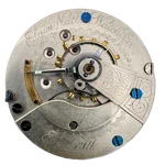 Antique 18S 1891 Elgin 11 Jewel Mechanical Pocket Watch Movement 43 Usa. Fixed Price $45.20.