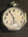 Elgin 12S Nickel Pocket Watch. Fixed Price $149.95.