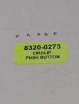 Seiko Push Button Circlip 8320-0273 X5. Fixed Price $13.37.