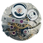 Antique 16S 1911 E. Howard Mechanical Railroad Pocket Watch Movement Series. Fixed Price $339.00.