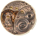1910 Elgin Pocket Watch Movement 14059418 Grade: 354 0S 15J (TD2). Fixed Price $34.95.