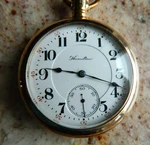 1910 Hamilton Pocket Watch Grade 992 16S Jewel Running Great.. Fixed Price $349.00.