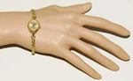 Sheffield - Gold Tone Ladies Vintage Watch Shock Resistant *parts Repair Etc. Fixed Price $20.99.