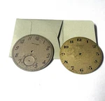 Waltham 12 Size Pocketwatch Metal Dials Some Wear ---g 113. Fixed Price $9.95.