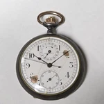 Antique Tiffany & Split Second Pocket Watch For Parts Repair Gunmetal Case. Fixed Price $599.00.