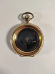 18S Keystone Boss Scale 10K/20Y Gold Filled Hunter Pocket Watch Case 6619769. Fixed Price $320.00.
