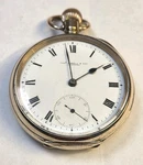 Antique Thomas Russell & Son Liverpool Pocket Watch 10K Gold Fill Case Runs. Fixed Price $485.00.