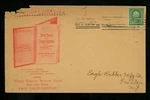 Us Postal History #279 Triangle Advertising Accounting 1899 Unknown Trenton Nj. Fixed Price $14.99.