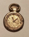 Vintage - Cracker Jack Toy Metal Pocket Watch # 174. Fixed Price $5.00.