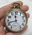 Vintage 1926 Illinois Bunn Special 10K Gold Filled Pocket Watch 21J 8-H429. Fixed Price $499.99.