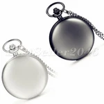 Glossy Smooth Digital Dial Quartz Pocket Watch Pendant Necklace Chain Gift Retro. Fixed Price $10.99.