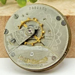 Antique 1898 Elgin 178 18S Jewel Hunting Pocket Watch With Dial Hands. Fixed Price $39.00.