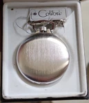 Colibri Rhapsody Quartz Full Hunter Pocket Watch Roman Dial W/ Chain & Box. Fixed Price $47.00.