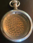 Vtg Antique Dueber Silverine Pocket Watch Case Canton Oh 18 Size Open Face Nice. Fixed Price $34.30.