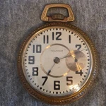 1888 Waltham A.w.w.co 16S 11J Of Pocket Watch W/keyston Base Metal Case. Fixed Price $245.00.