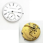 Vintage Elgin Pocket Watch Works Complete Inner Clockwork Movement Antique 1889. Fixed Price $85.00.
