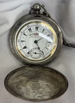 Antique Silver Serkisoff & Co. Constantinople Pocket Watch Billodes 0.800. Fixed Price $250.00.