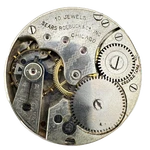 Vintage 12S Sears Roebuck Edgemere Mechanical Hunter Pocket Watch Movement Usa. Fixed Price $62.15.