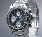 Heuer 2000 273.006/1 Chronograph Quartz 40MM Black Dial Men's Vintage Watch. Fixed Price $539.99.