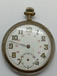 Antique Vintage Brevet 65577 Pocket Watch 24 Hour Dial Swiss Made For Parts. Fixed Price $29.99.