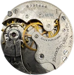 Antique 6S 1900 Elgin 7 Jewel Mechanical Hunter Pocket Watch Movement 206 Usa. Fixed Price $33.90.