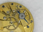 Antique 45MM Girard Geneva 15 Jewel Key Wind Pocket Watch Mov't & Dial, Running!. Fixed Price $90.00.