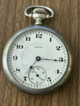 Vintage 1926 Elgin Pocket Watch Gr 288 Model 5 18S 7J Open Face Works. Fixed Price $75.00.