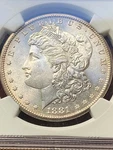 1881-S Us Morgan Silver Dollar Ngc Graded Ms 66. Fixed Price $349.00.