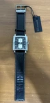 Kenneth Cole Men's KC1235 Watch Multifunction Black Leather Strap. Fixed Price $90.00.