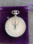 Rare Swiss Galco Stopwatch With Jules Racine Movement. Fixed Price $67.71.