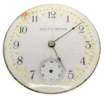 South Bend Pocket Watch Movement 16S Fancy Dial Gr 280 Hunter 15J Ticking F8874. Fixed Price $59.99.