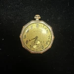1920S Illinois Monarch 19J Vintage Pocket Watch Gold Plated Winds Ticks Runs. Fixed Price $199.00.